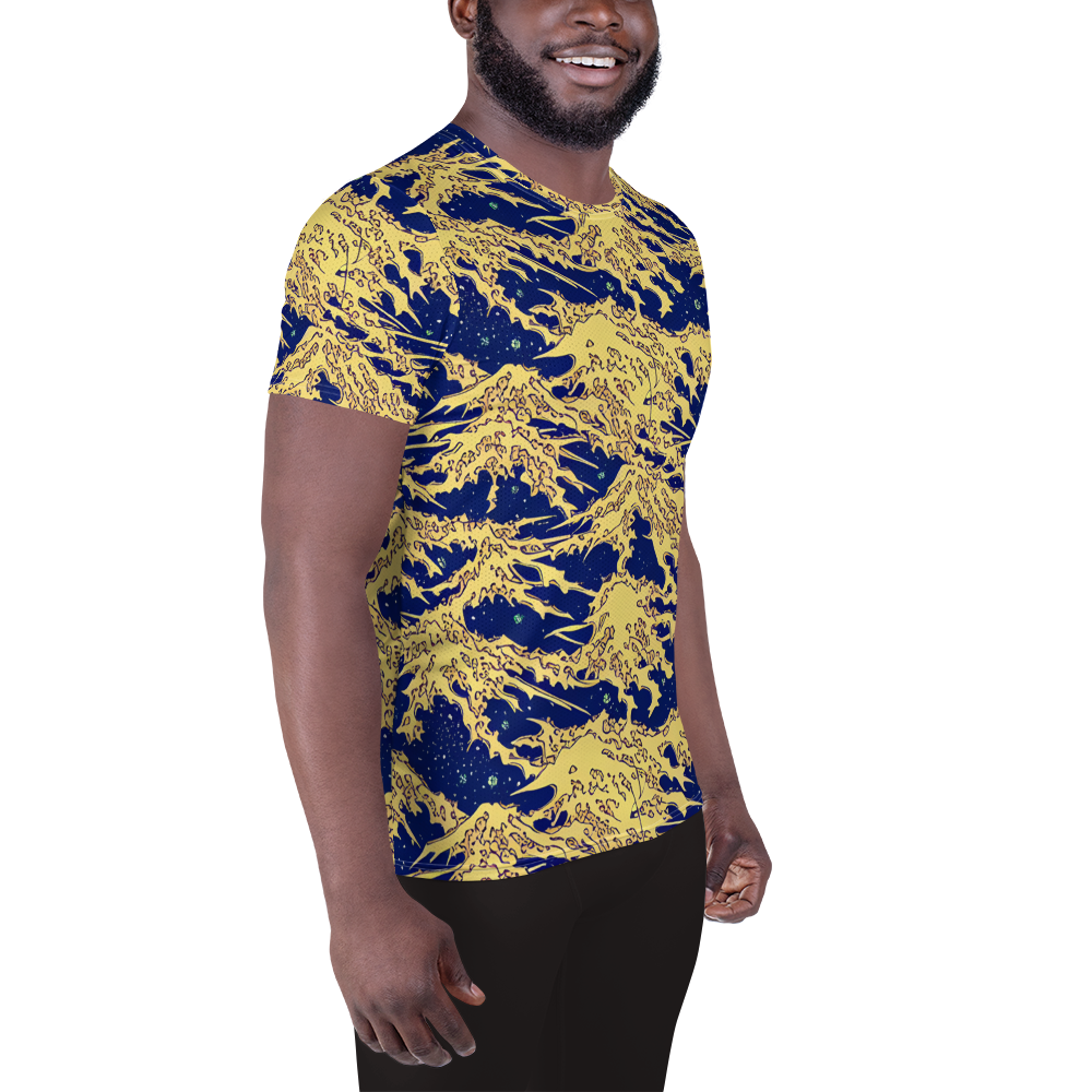 Men's Athletic T-Shirt - Celestial Ridge