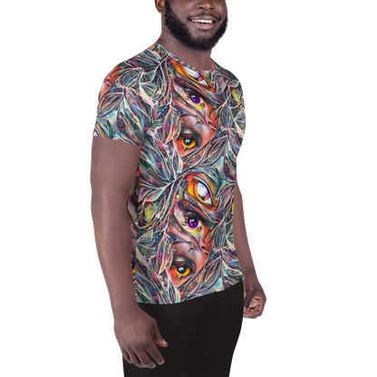 Men's Athletic T-Shirt - Prismatic Reverie