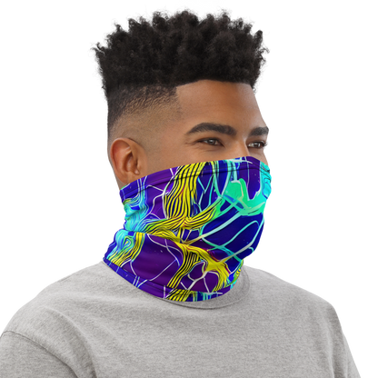 Neck Gaiter - Neon Jungle Rhapsody