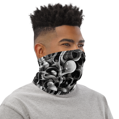 Neck Gaiter - Fluid Monochrome
