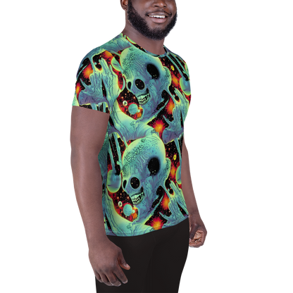 Men's Athletic T-Shirt - Galactic Grotesque