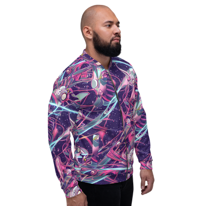 Bomber Jacket - Neo-Tokyo Twirl