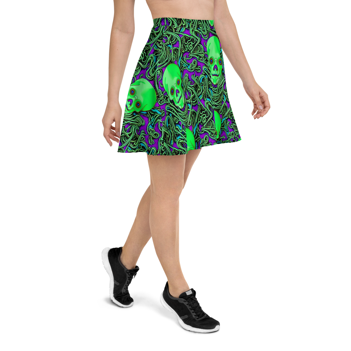 Skater Skirt - Ghostly Labyrinth