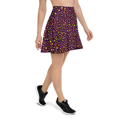 Skater Skirt - Cosmic Dotscape