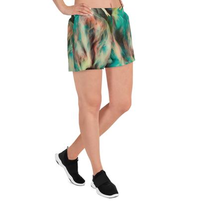 Women’s Athletic Shorts - Enchanted Fusion