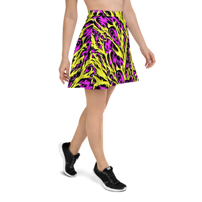 Skater Skirt - Neon Savanna