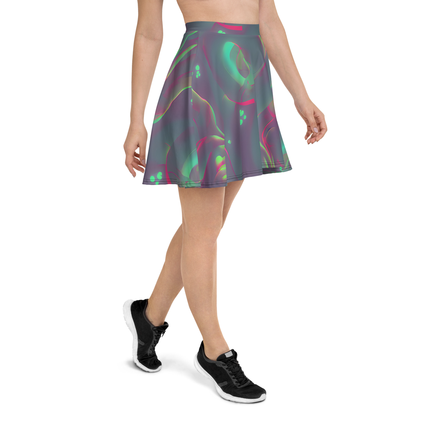 Skater Skirt - Neon Whisper