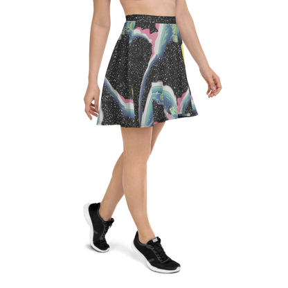 Skater Skirt - Lunar Waves