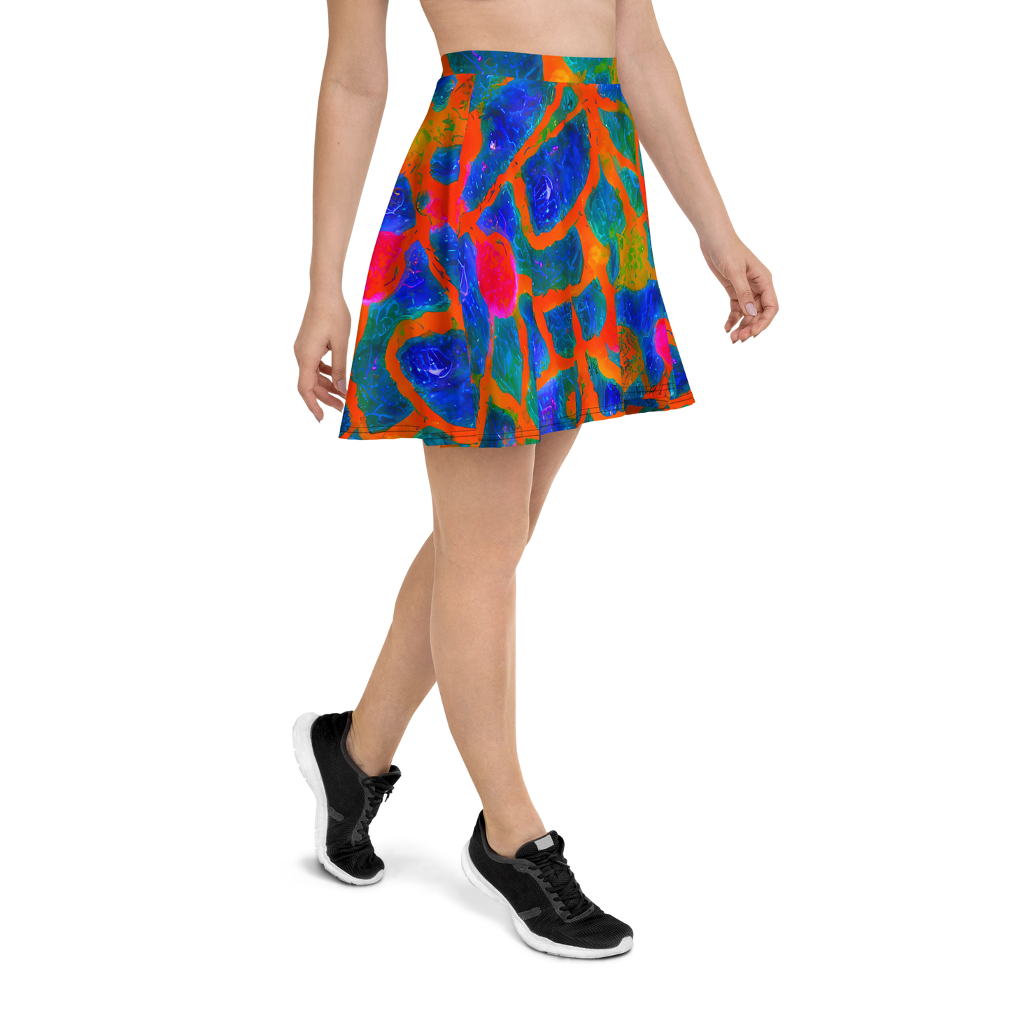 Skater Skirt - Vibrant Mosaic