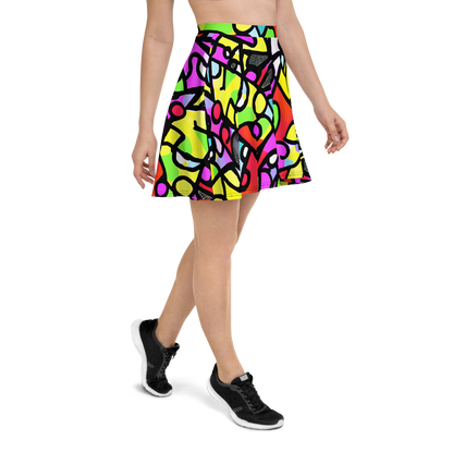 Skater Skirt - Vivid Serenade