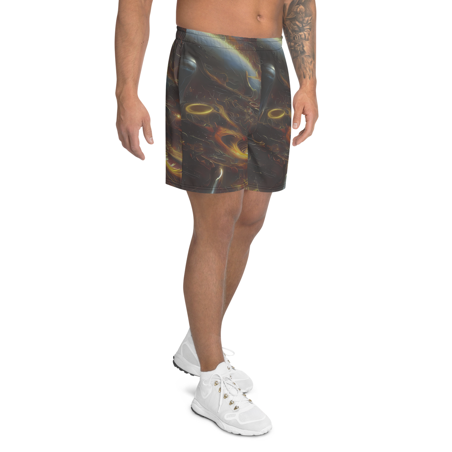 Men's Athletic Shorts - Quantum Illusions