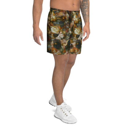 Men's Athletic Shorts - Cryptic Canvas