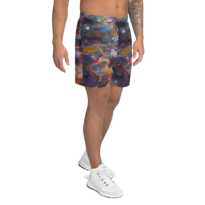 Men's Athletic Shorts - Chromatic Flux