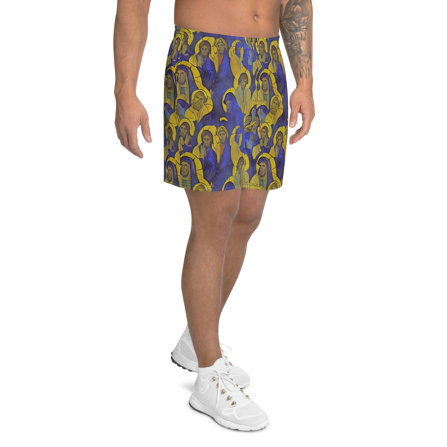 Men's Athletic Shorts - Divine Reverie