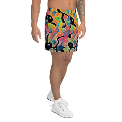 Men's Athletic Shorts - Midday Mirage