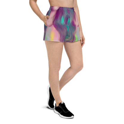 Women’s Athletic Shorts - Surreal Tresses