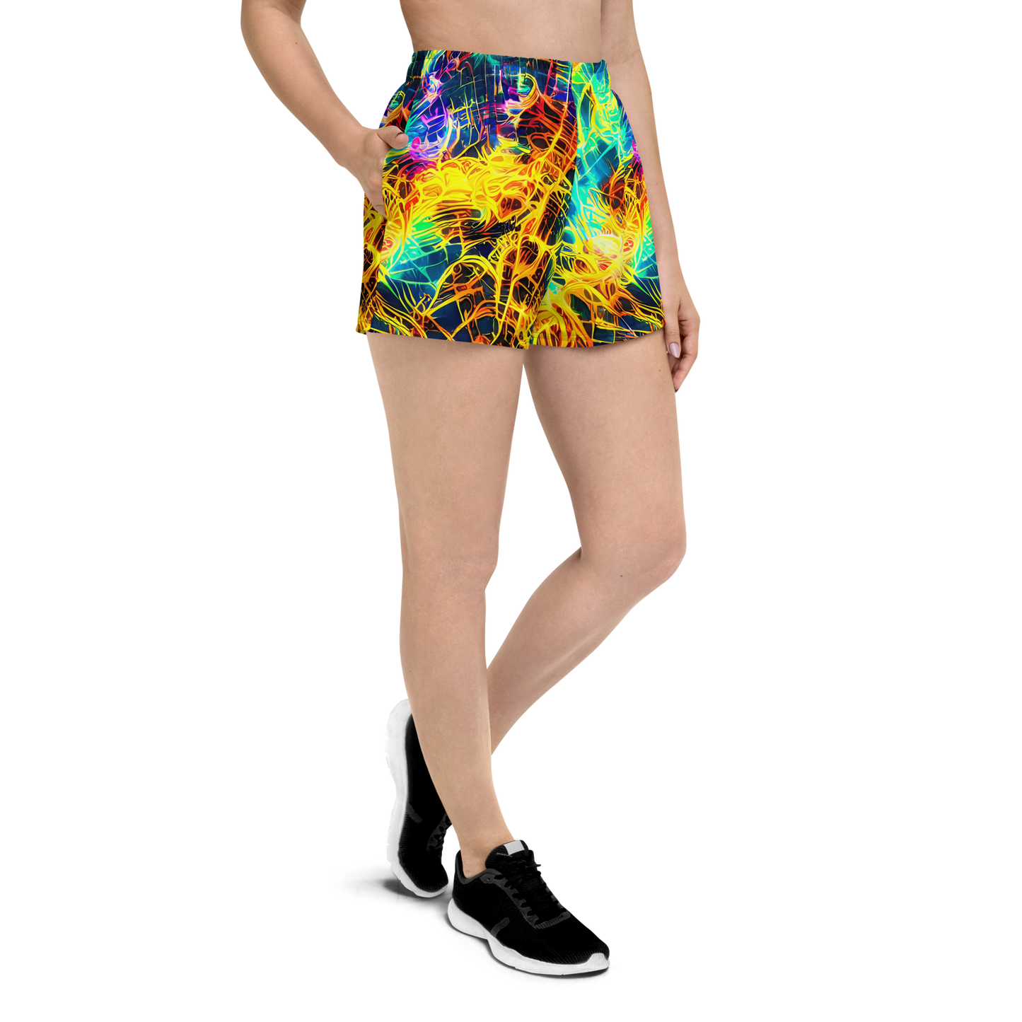 Women’s Athletic Shorts - Kapp's Kaleidoscope