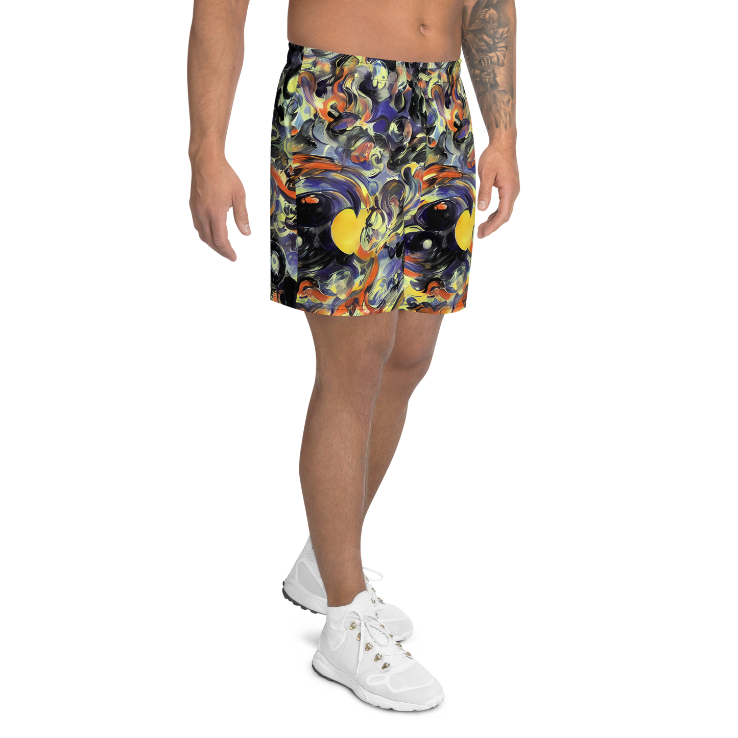 Men's Athletic Shorts - Twilight Chaos