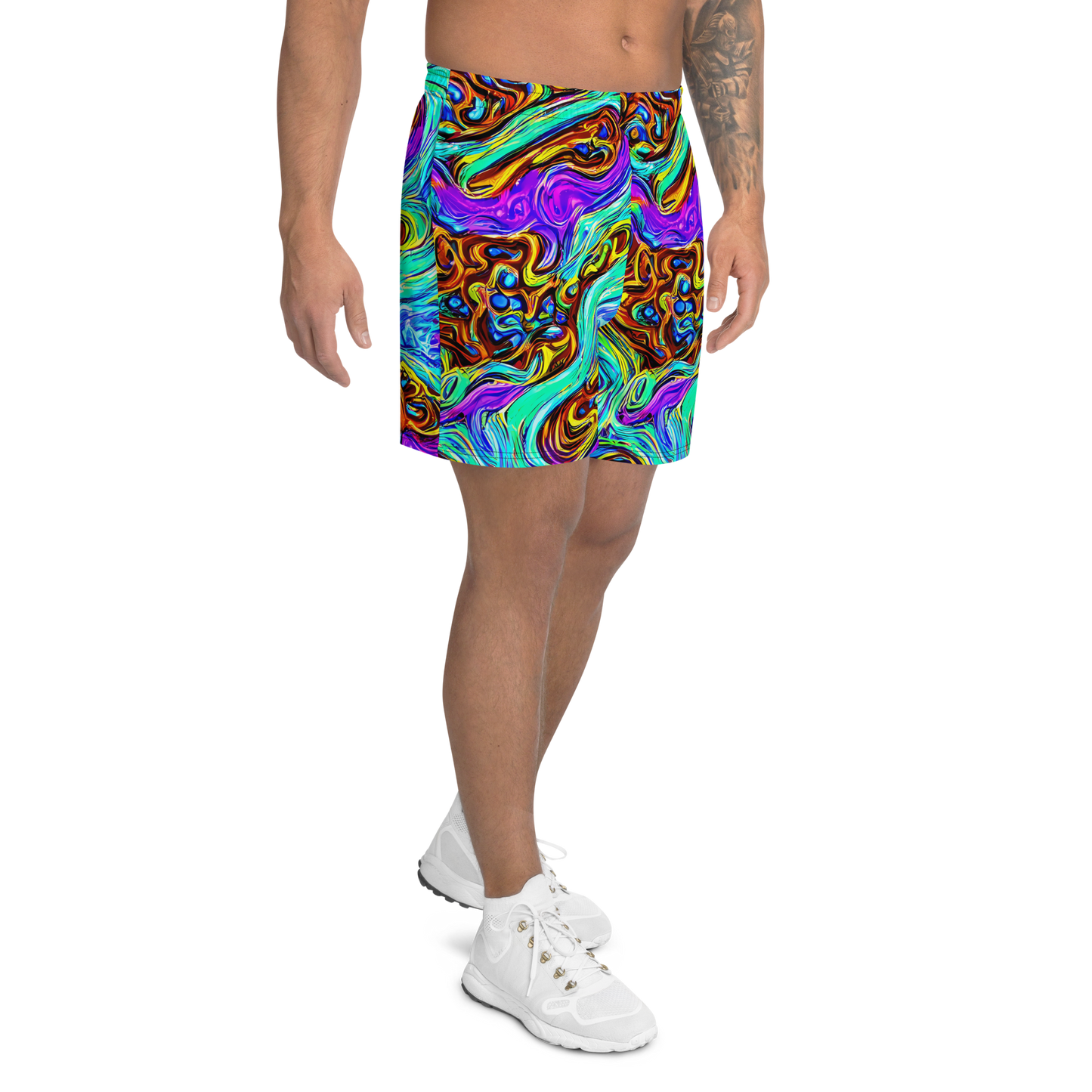 Men's Athletic Shorts - Mystic Iridescence