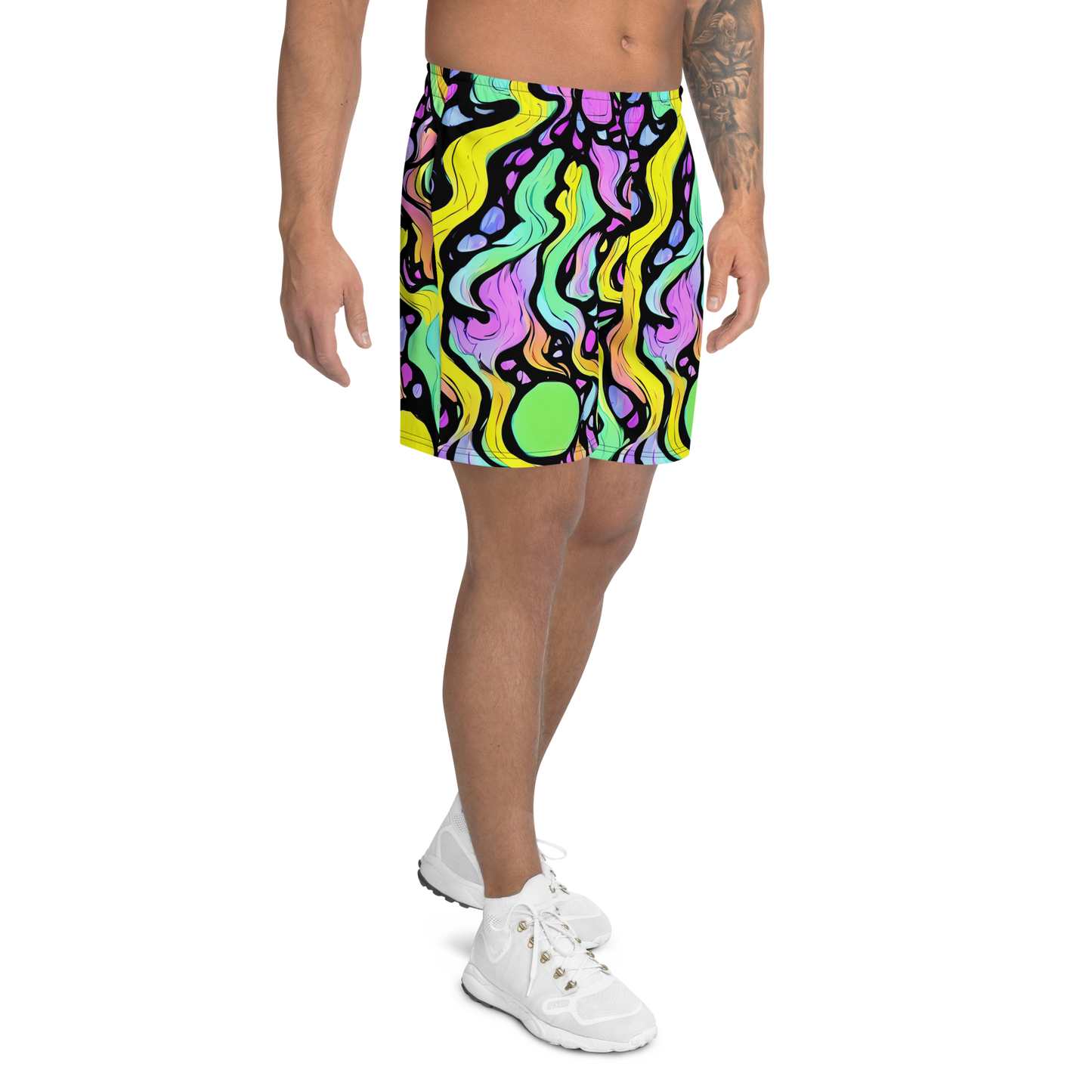 Men's Athletic Shorts - Sillman Swirl