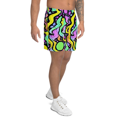 Men's Athletic Shorts - Sillman Swirl