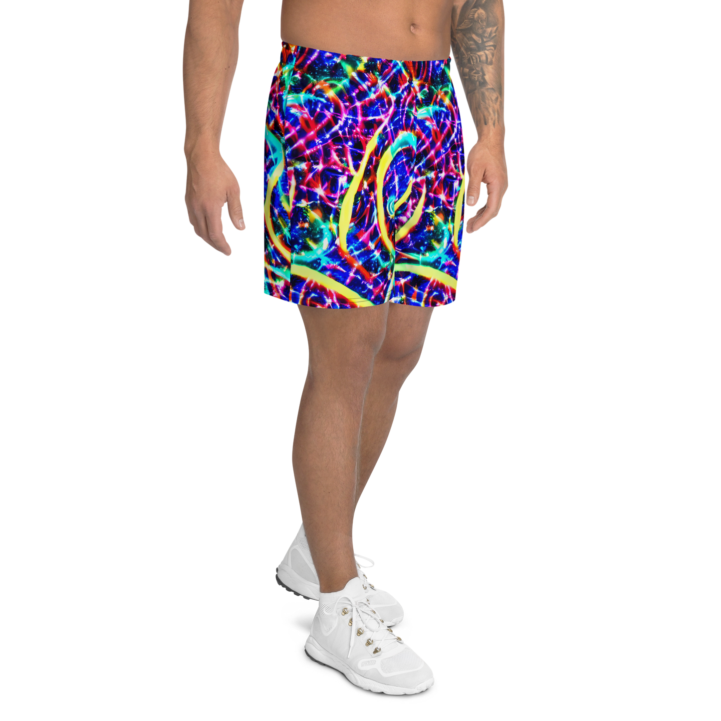 Men's Athletic Shorts - Fynesian Galaxy