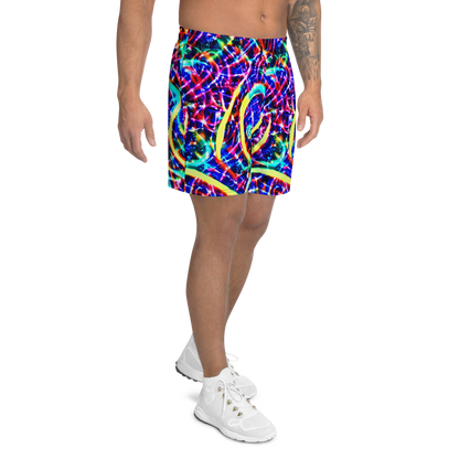 Men's Athletic Shorts - Fynesian Galaxy