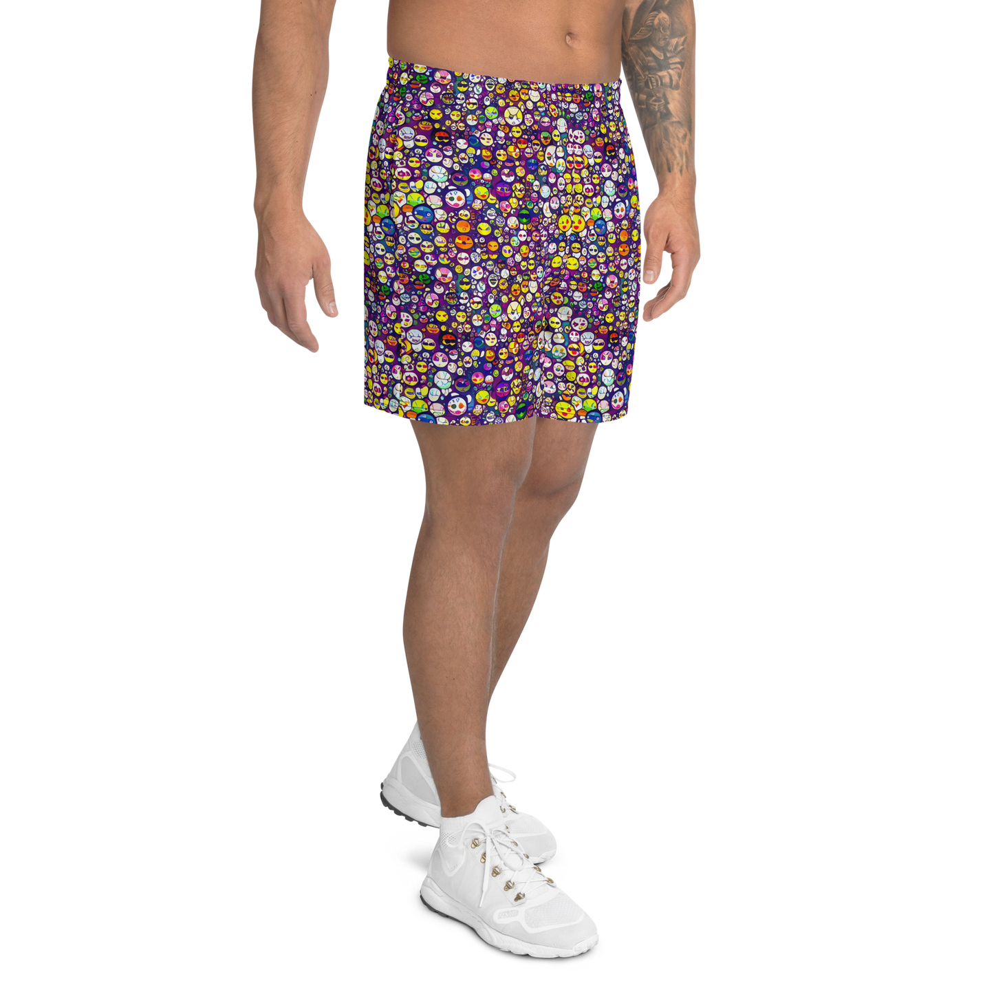 Men's Athletic Shorts - Mosaic Moods