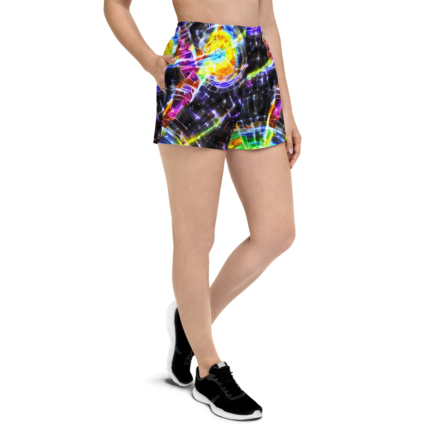 Women’s Athletic Shorts - Hirschl's Vortex