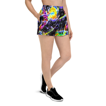 Women’s Athletic Shorts - Hirschl's Vortex