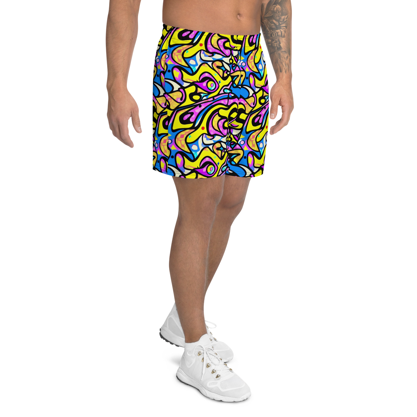 Men's Athletic Shorts - Britto's Odyssey