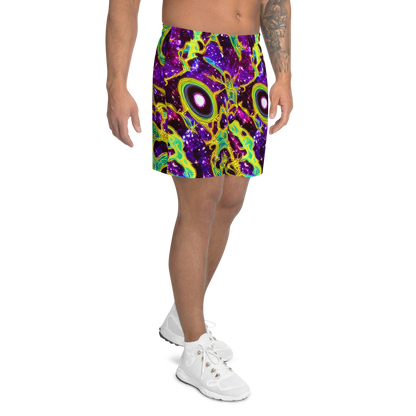 Men's Athletic Shorts - Galactic Web