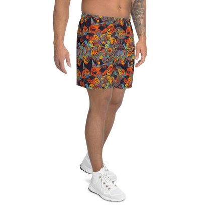 Men's Athletic Shorts - Galactic Faces