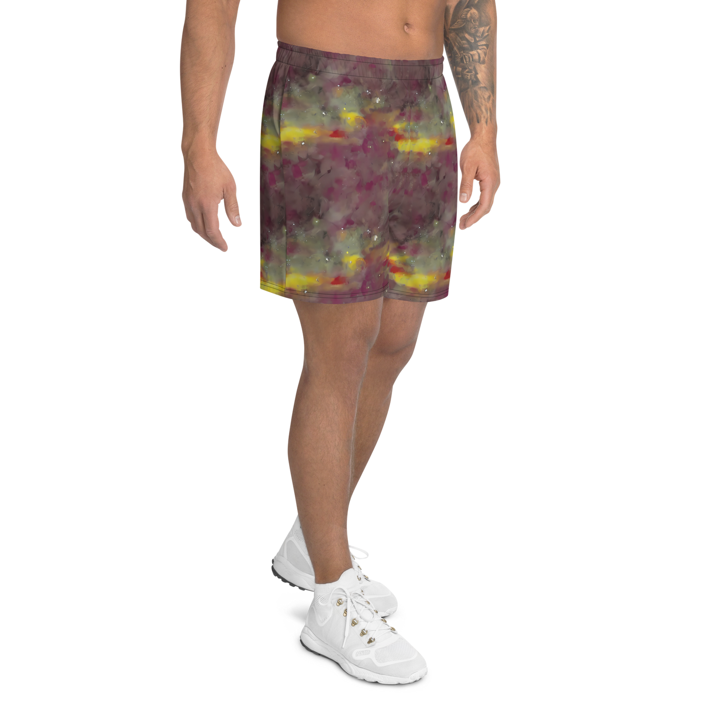 Men's Athletic Shorts - Whispers of Autumn