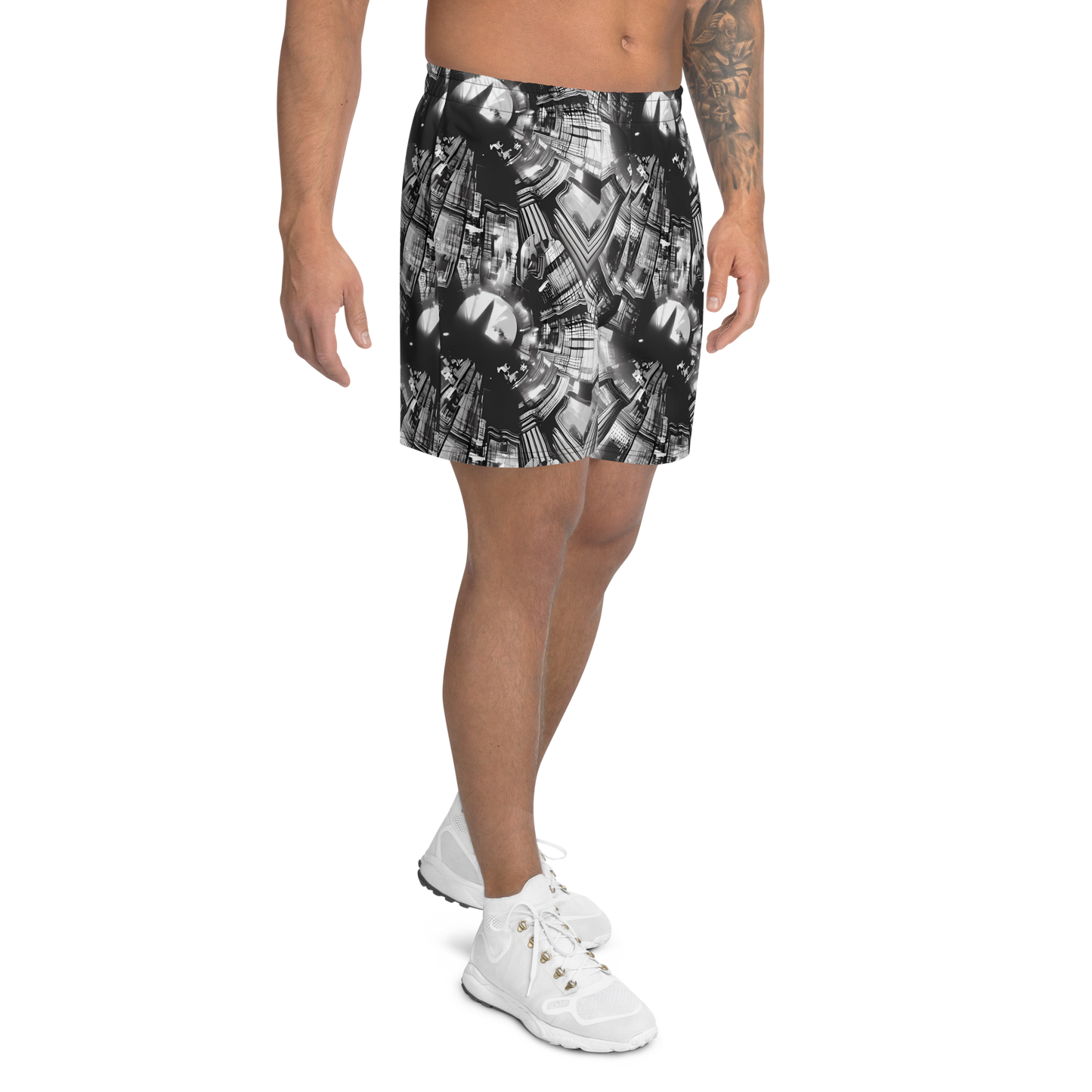 Men's Athletic Shorts - Silent Reflection