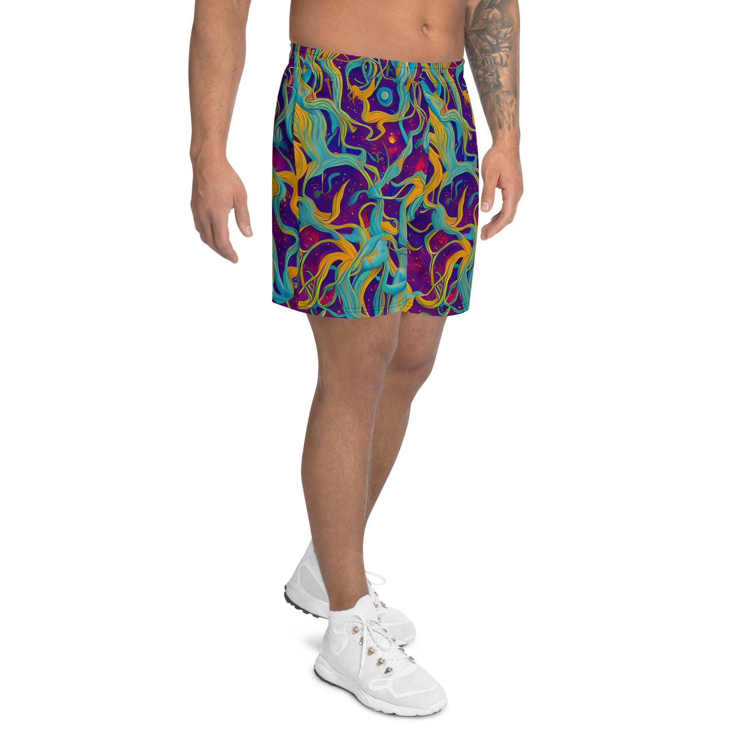 Men's Athletic Shorts - Etherial Entwine