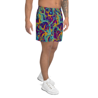 Men's Athletic Shorts - Etherial Entwine