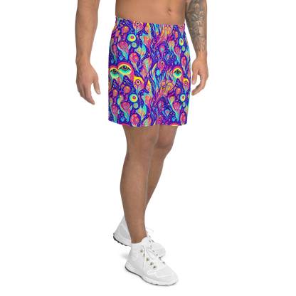 Men's Athletic Shorts - Mystic Petal Dance