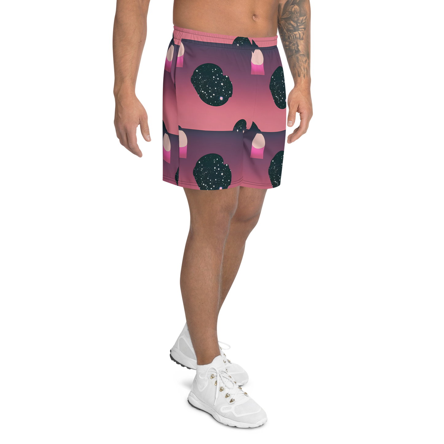 Men's Athletic Shorts - Dreamscape Horizon