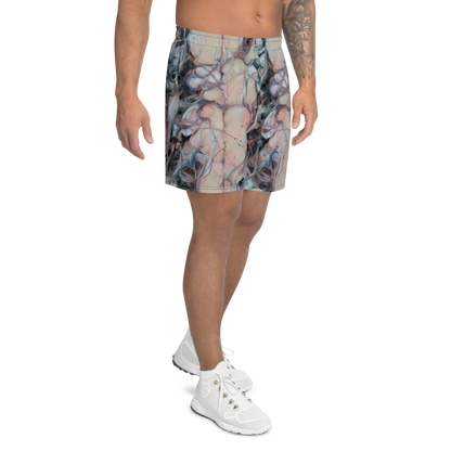 Men's Athletic Shorts - Daydream Cascade