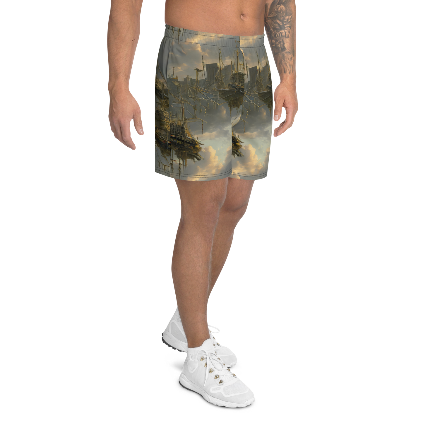Men's Athletic Shorts - Ethereal Armada
