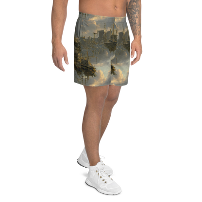 Men's Athletic Shorts - Ethereal Armada