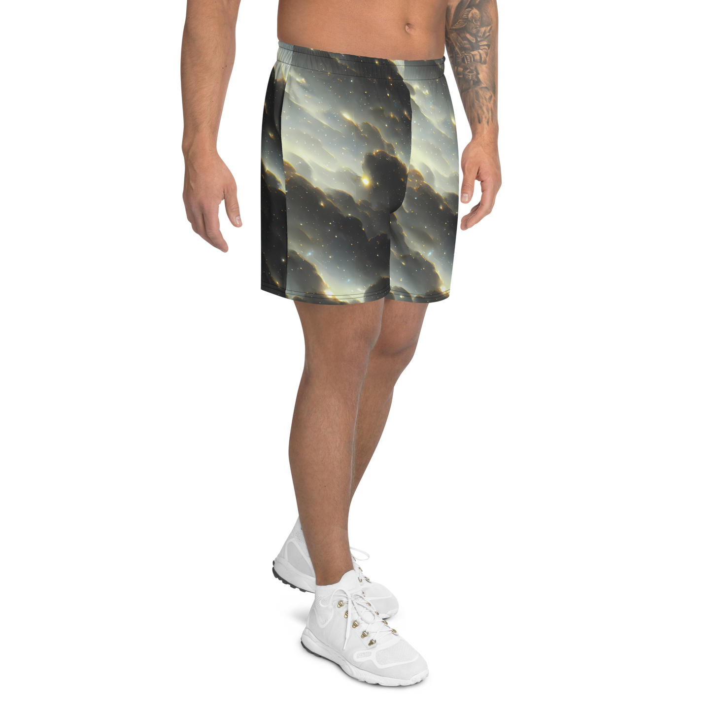 Men's Athletic Shorts - Rutkowski Nebula