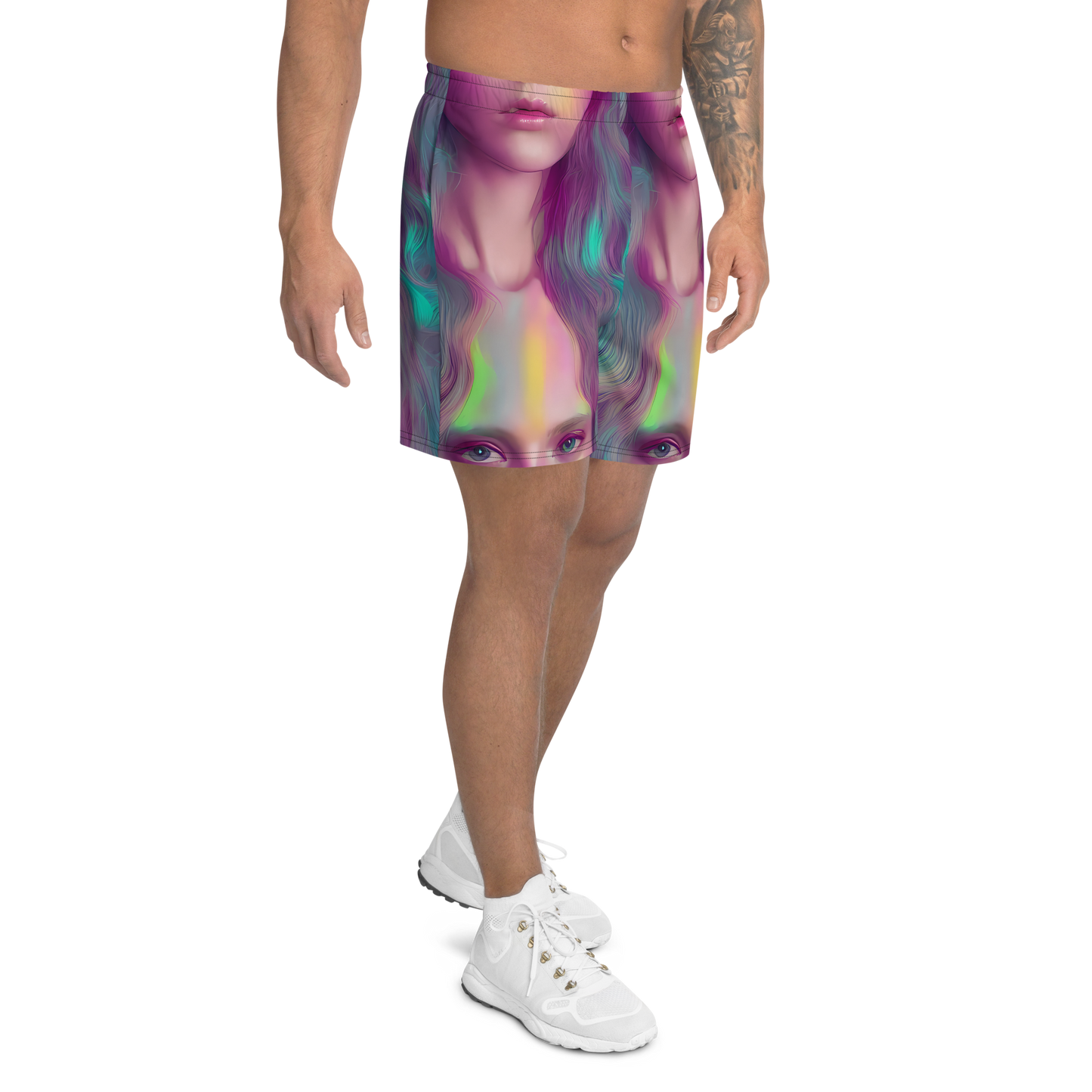 Men's Athletic Shorts - Surreal Tresses