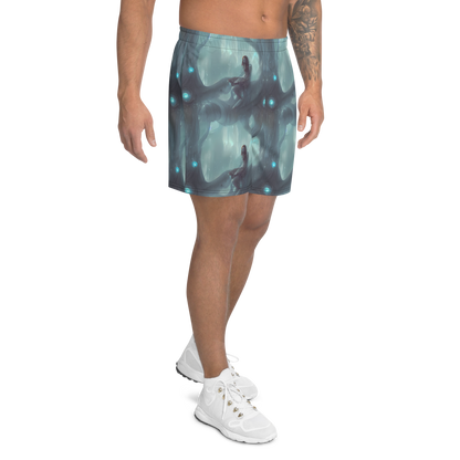 Men's Athletic Shorts - Liquid Serenity