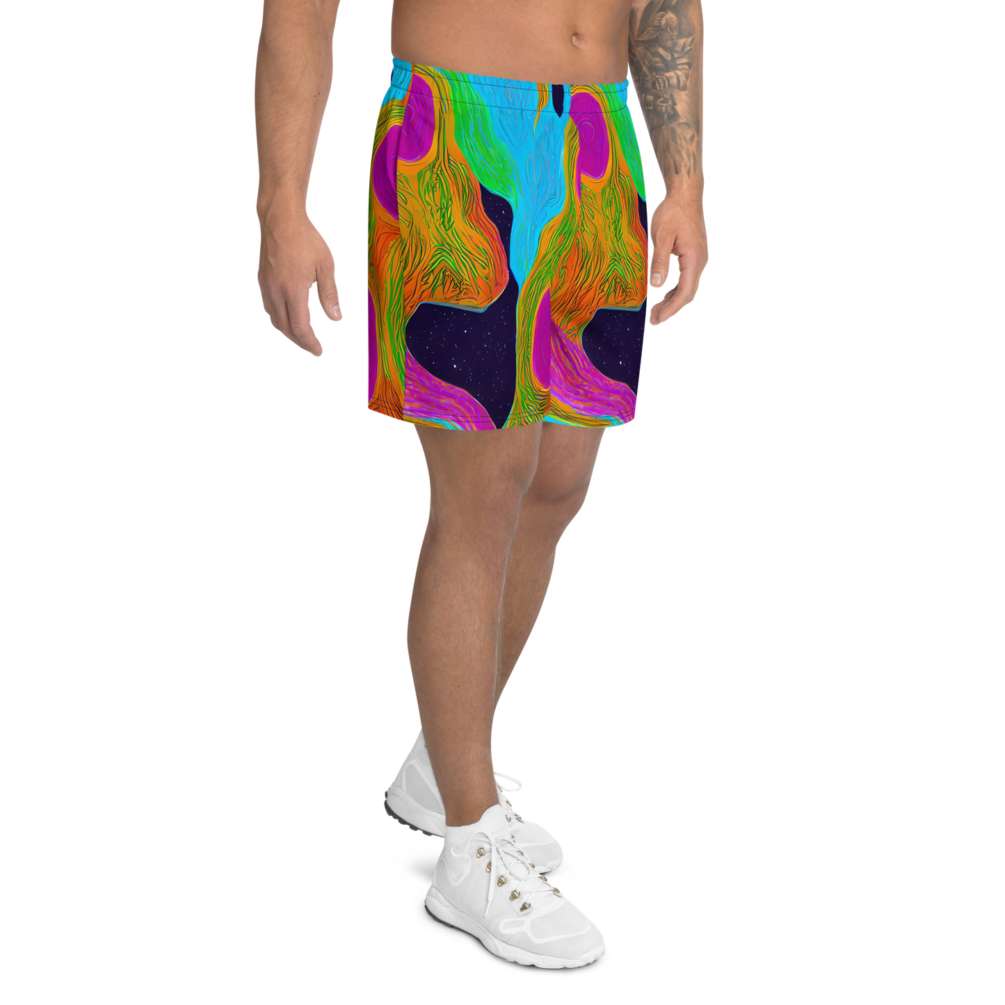 Men's Athletic Shorts - Galactic Harmony