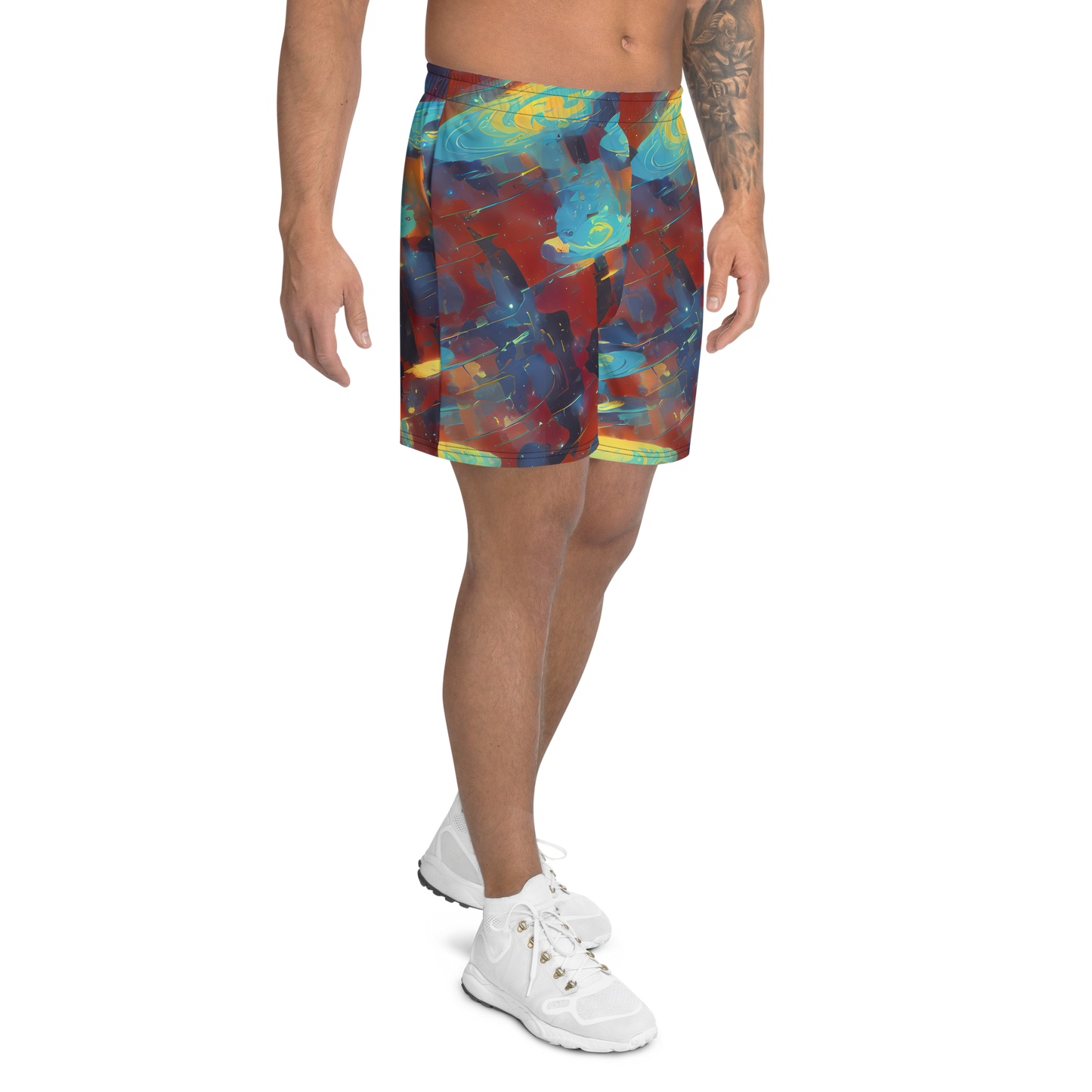 Men's Athletic Shorts - Journey Through Infinity