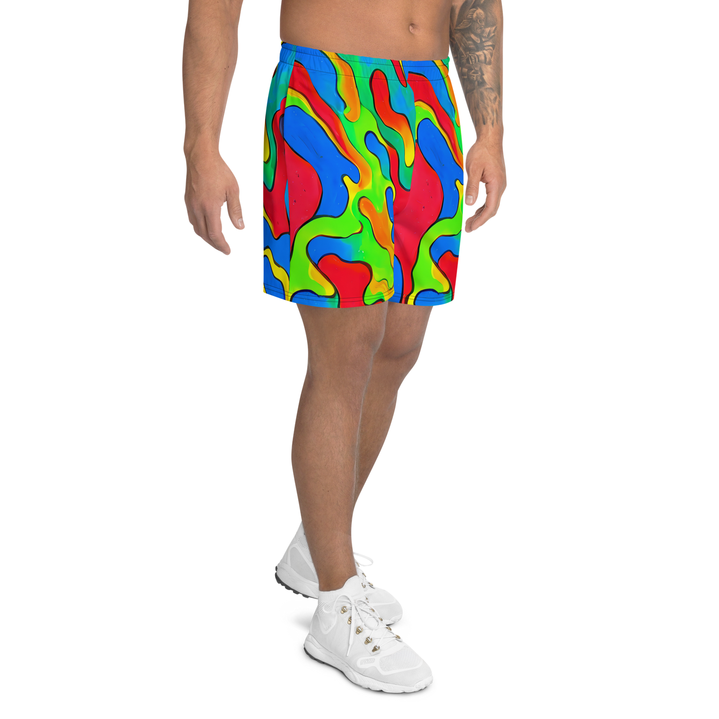 Men's Athletic Shorts - Splash of Joy