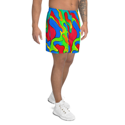 Men's Athletic Shorts - Splash of Joy