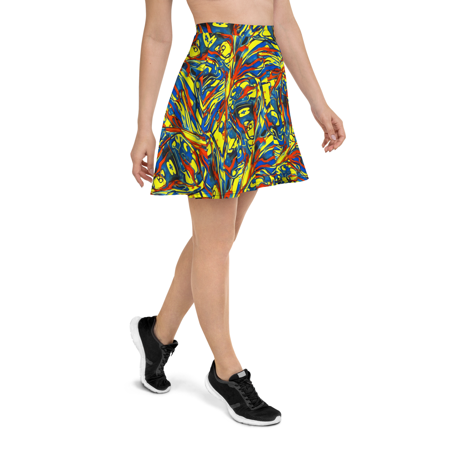 Skater Skirt - Cyberflow Circuit